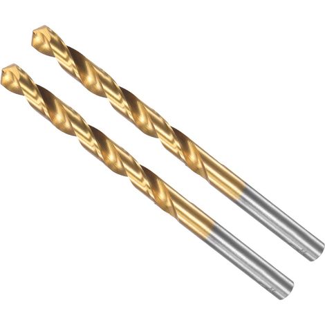 2-Pièces Torsion Foret Mèches 6,9 mm Perçage Diamètre pour Inox Acier (1/5)