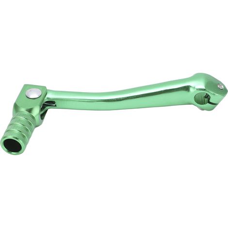 Levier de démarrage de moto, pédale sensible CNC en aluminium, accessoire universel de moto vert (1/5)