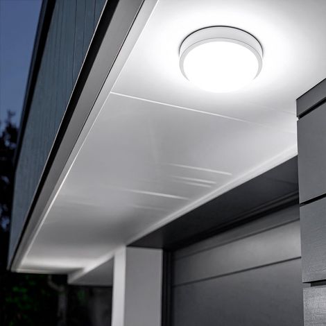 Plafoniera LED 25W Circolare per Esterni Ø175 mm IP65 Hublot White 6500K Bianco Freddo