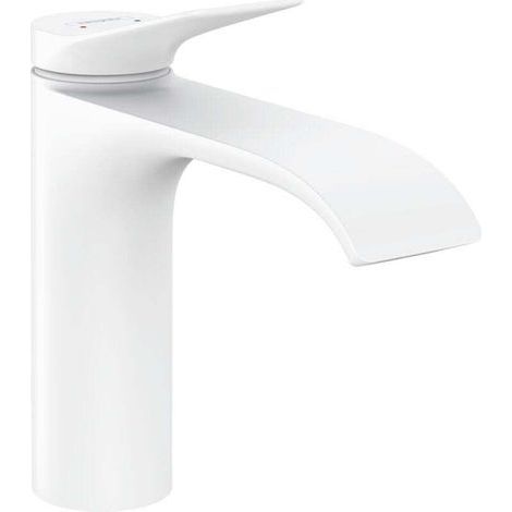 Convient aux robinets de lavabo (avec bonde à deux étages), blanc, 75023700 (1/4)