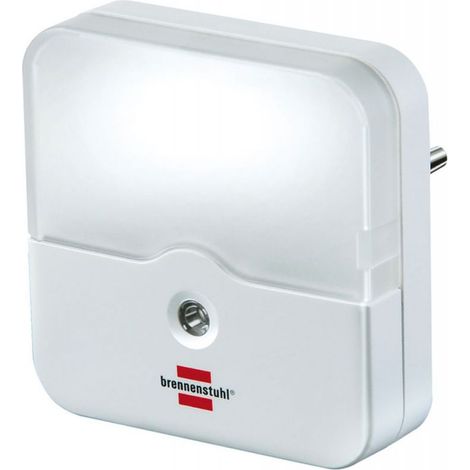 BRENNENSTUHL 1173220 LED-Nachtlicht m. Dämmerungssensor Eckig (1/3)