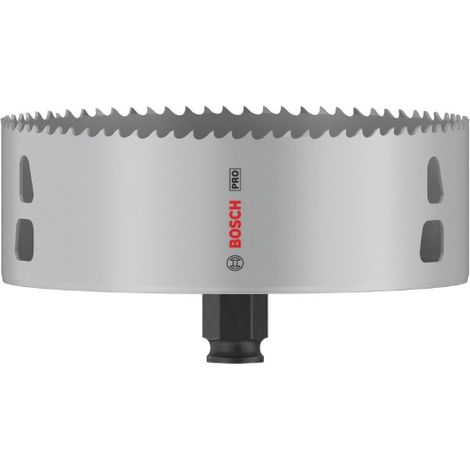 Bosch 1x Sierra de corona PRO Multi Material Power Change Plus (para Madera blanda, Cartón-yeso, Ø 140 mm, Professional Accesorios Taladro)