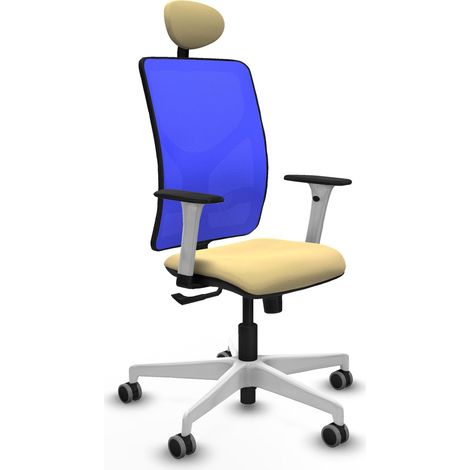 Silla de oficina piqueras y crespo Motilla blanco espuma alta calidad (1/2)