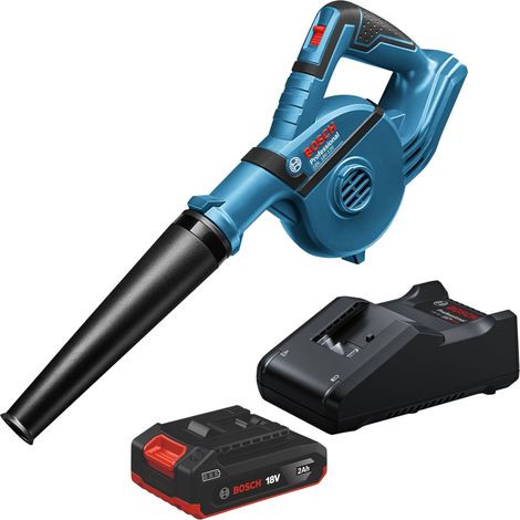 Bosch GBL 18V-120 Professional Akku Gebläse 18 V 120 m³/h + 1x Akku 2,0 Ah + Ladegerät (1/5)