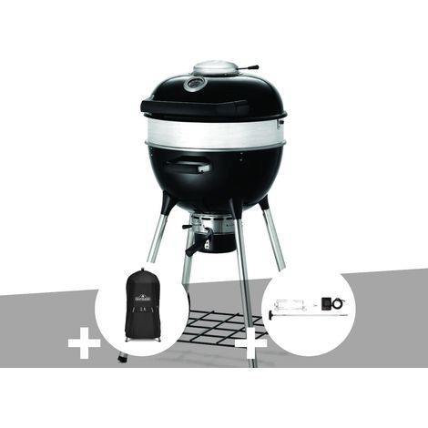 Barbecue à charbon Charcoal Kettle Pro 47 cm + Housse pour barbecue à charbon Kettle Pro 47 cm + Rôtissoire - Napoleon (1/5)