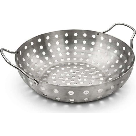 Panier de cuisson en acier inoxydable Patton pour barbecue - Ø 28 cm (1/5)