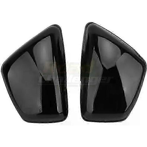Motorrad-Batterieverkleidungsabdeckung für Yamaha XV 700 750 1000 1100 Virago ab 1984, Seitenverkleidung links & rechts, Schutzabdeckung, Schwarz, SZRH