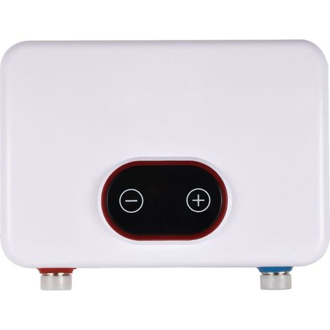 GARRYFIZH Chauffe Eau Instantane avec Douche Kit 5500W Chauffe Eau Electrique Installation Tactile Chauffe Eau Constante Prise UE 220V (1/5)