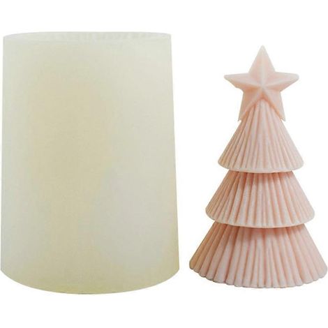 Moules en résine époxy pour décorations de sapin de Noël en plâtre - Créations artisanales - Moules en résine savonneuse