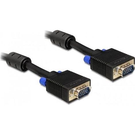 Câble VGA pour moniteur - noir - 1 mètre