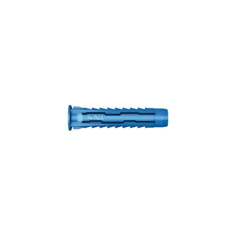 Chevilles nylon 4ALL longues avec collerette diamètre 6 mm. longueur 50 mm. boîte de 50 pièces - RAWL FRANCE (1/2)