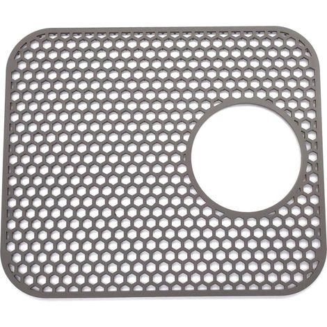 Silicone Sink Mat, Silicone Kitchen Sink Protector Mat, Sink Protector Mat, 34x29cm, for Kitchen Floor, Stainless Steel and Porcelain Sink