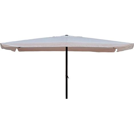 Garden Friend Ombrellone rettangolare 2x3x2,4h m bianco