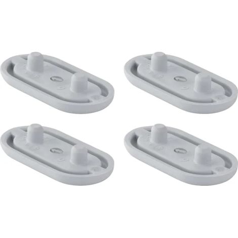 Geberit set paracolpi di compensazione per ciambella WC, per Geberit AquaClean 5000plus / 5000 (4 pz.): manhattan, 241516CG1