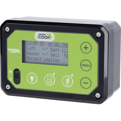 Kerbl SmartCoop Steuerung mit 12 Steckplätzen, mit integriertem Tageslichtsensor (1/4)