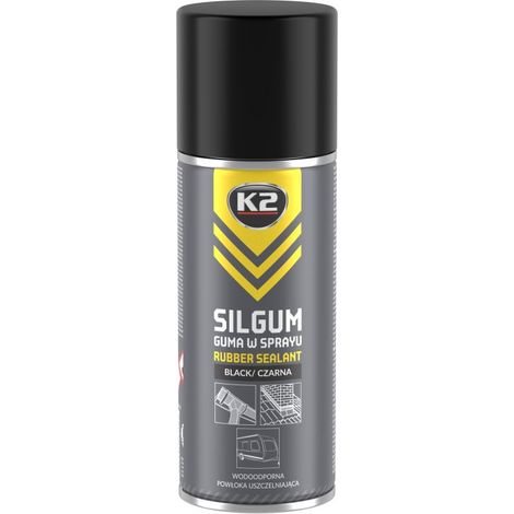 K2 SILGUM BLACK gomma sigillante per tetti, grondaie, camini, rimorchi (1/5)