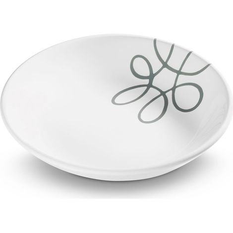 Gmundner Keramik Pur Geflammt Grau, Assiette à soupe Cup (Ø 20cm) (1/3)