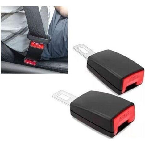 Lot de 2 rallonges de ceinture de sécurité – Boucles universelles pour siège auto – Matériau ABS haute qualité – Confort de conduite amélioré (1/5)