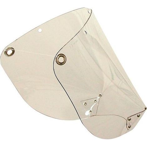 Visera clara PC 450x200x1mm