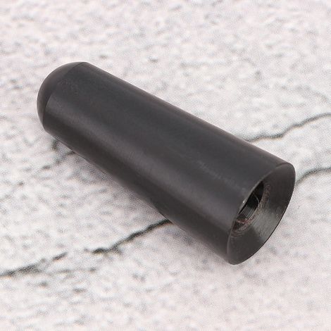 Antenne radio courte M6 3cm, cache décoratif toit, tige filetée stop, adaptateur auto, couvercle de montage noir (1/5)