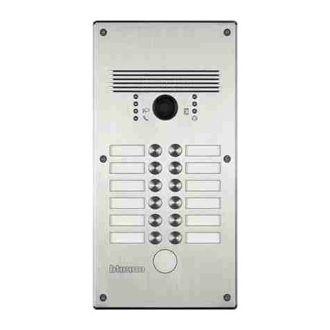BTI308003 Externes Video-Bedienfeld, Leitung 300, bis zu 12 Anrufe, Aluminium-Finish