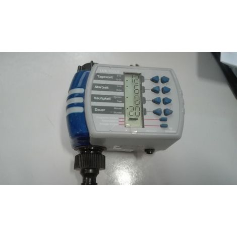 LUX TOOLS - CENTRALINA ACQUA CON TIMER DIGITALE - FINO A 6 CICLI DI IRRIGAZIONE AL GIORNO