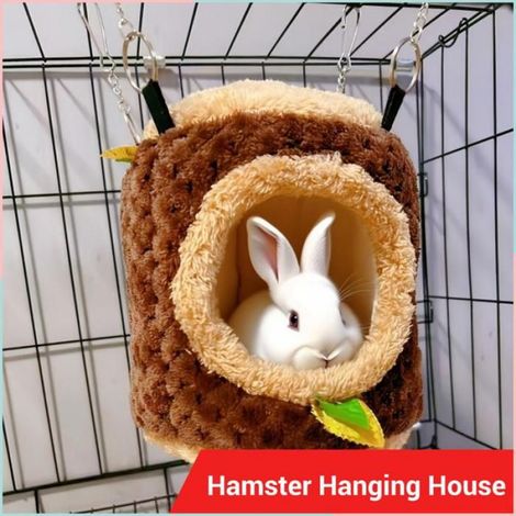 Hamster Hamac, Facile à Régler un Design Réglable en Peluche Douce et Confort (1/4)