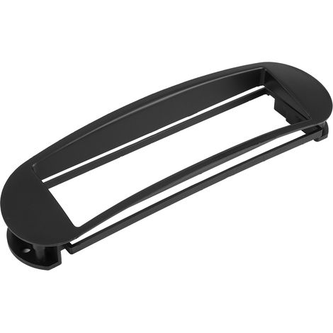 Cadre Autoradio 1 Din pour Voiture, Panneau de Montage CD MP3 DVD, Façade Stéréo, Habillage Intérieur Noir (1/5)