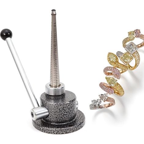Anillo Sizer Profesional Anillo Spreader Tamaño del anillo Baguer para ampliar el anillo