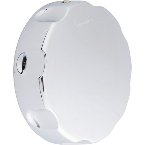 Hansgrohe – Volant rotatif pour vidage baignoire Excentra et Flexaplus – Laiton chromé haute brillance – Dimensions 82x22mm – Garantie 5 ans (1/5)
