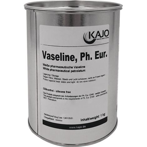 Vaseline 1kg weiß DAB10 (dt.Arzneimittelbuch) Dose KAJO (1/2)