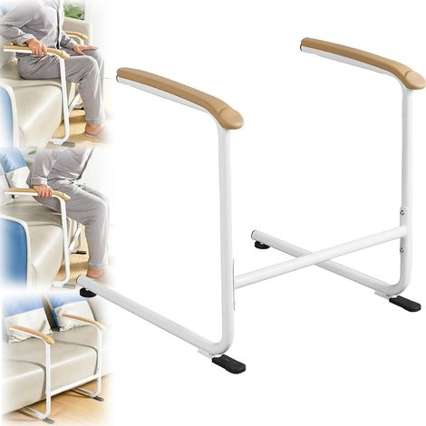 Stehhilfe, Sofaleiter mit Sicherheitsgriff für Senioren, Stehhilfe für Sofas, zusätzlicher Haltegriff für Patienten, 53 cm L x 65 cm H, Tragkraft 150 kg