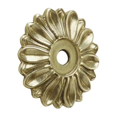 Gancio per tenda 'tulipano' mm 90 x 65 - oro - 25 pz