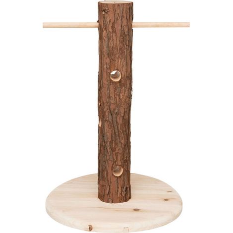 Natural living mangiatoia ad albero diametro 25x36cm per conigli e roditori (1/5)