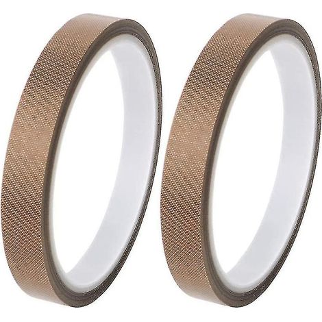 2 rouleaux de ruban PTFE pour machine de mise sous vide, scelleuses manuelles et à impulsion (1/2 pouce x 33 pieds) (1/5)