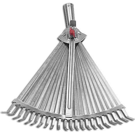 pluvia rastrillescoba ajustable extra plus 22 d. riad 12-1-2x22t