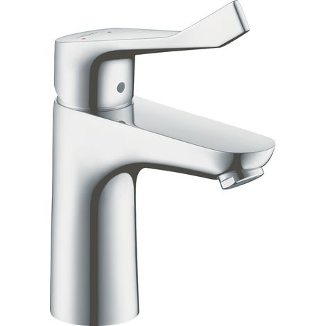 hansgrohe Focus Waschtischmischer, extra langer Griff, (1/10)