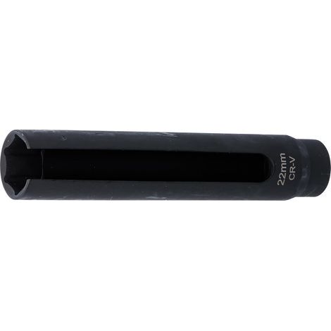 Lambda sensor socket, 22 mm opening, 13 mm slot, for vehicles (1/4)