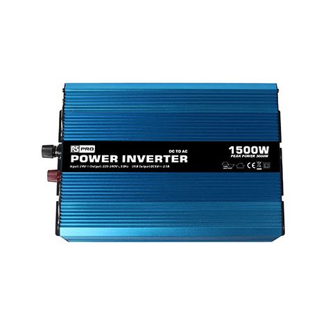 Convertisseur continu-alternatif, Onde sinusoïdale pure, 24V / 230V - 1500W ( Prix pour 1 ) (1/3)