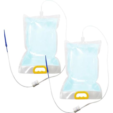 2Pcs 3.5 L Système d'Irrigation Goutte à Goutte pour Plantes, Débit Réglable, Dispositif d'Irrigation Goutte à Goutte pour Plantes d'Intérieur et d'Extérieur