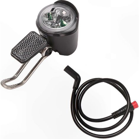 Wasserdichte LED-Frontleuchte für Fahrräder, 6–60 V, leistungsstarke Beleuchtung für E-Bikes, Schnellverschluss-Montagezubehör (1/5)