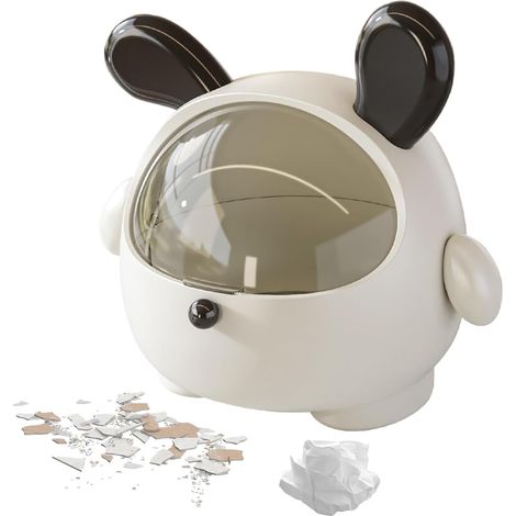de salle de bain avec couvercle minuscule poubelle pour (1/5)