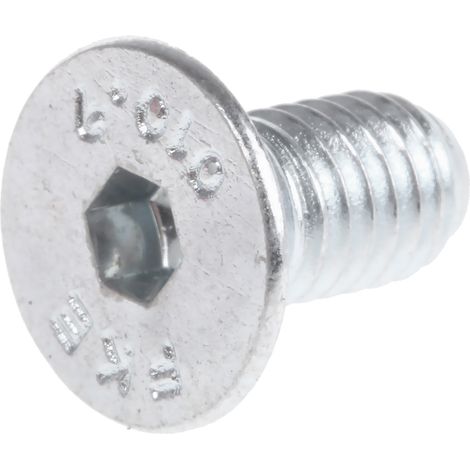 Vis à six pans creux, M5 x 10mm, tête Vis fraisée à tête creuse hexagonale, en Acier ( Prix pour Boîte de 50 )