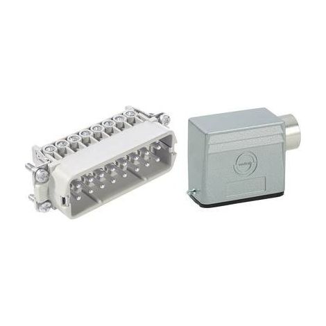 Lapp Set di connettori rettangolari grigi 16 poli + PE (1/2)