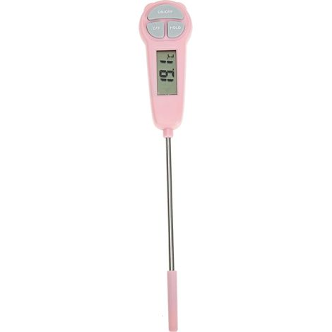 Lntyq Thermomètre numérique à lecture instantanée pour cuisine, capteur de température de liquide de cuisson, sonde de cuisine numérique pour la cuisson
