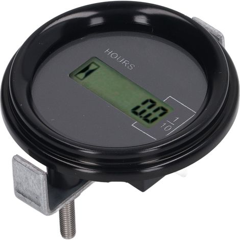 Compteur horaire pour pelle hydraulique Kato, télécommande, affichage numérique LCD, 12-36 V, 0-99 999,9 h (1/5)