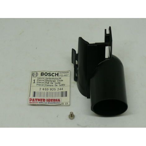 Repuesto original BOSCH 2610925244  Canal de descarga (1/3)