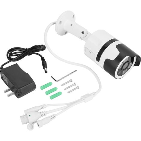 Caméra WiFi sans fil contrôle par téléphone, image et audio clairs, caméra de sécurité audio bidirectionnelle - prise US