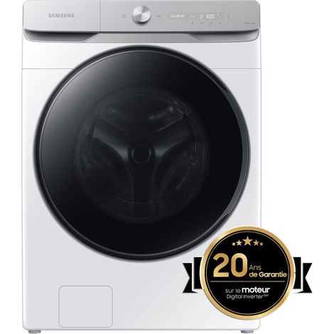 Samsung Lavatrice Grandi Capacità 20Kg WF20DG8650BWU3 Bianco