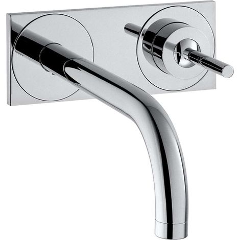 hansgrohe AXOR Uno Einhebel-Waschtischmischer Unterputz, Platte (1/4)